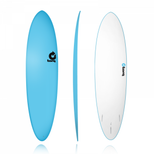ΣΑΝΙΔΑ SURF TORQ 8' EPX ΜΕ SOFT DECK ΜΠΛΕ 001-SURF-TORQ-8